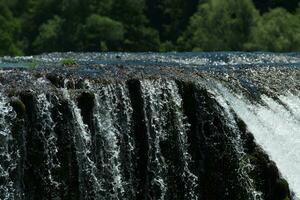 malerische Aussicht auf den Wasserfall foto