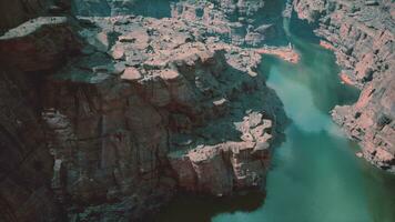 Grand Canyon aus dem Flugzeug foto