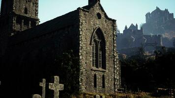 das alt Christian Kirche ist gebaut von Basalt foto