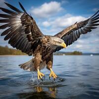 ai generiert Vogel Foto Wirklichkeit