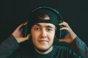 Spieler mit Headset foto