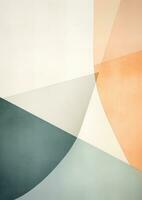 ai generiert Hintergrund Pastell- Kunst Karte modern Kunst Papier Hintergrund Rahmen Muster modisch Design foto