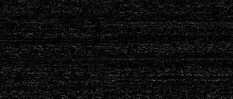 dunkel Lärm Wirkung. vhs Panne, beschädigt Signal und verzerrt retro Fernseher Textur. schwarz und Weiß Monitor Problem Vektor Hintergrund foto