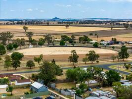 Antenne Aussicht genommen von ein Drohne beim Delungra, nsw, Australien foto