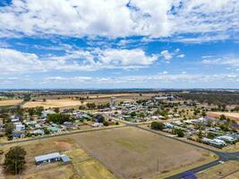 Antenne Aussicht genommen von ein Drohne beim Delungra, nsw, Australien foto