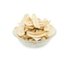 Banane Chips Beliebt tief gebraten Tee Zeit Snack foto