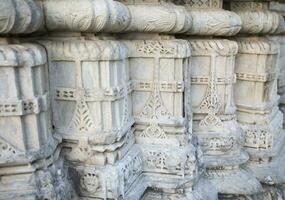 indisch uralt architektonisch Ornament foto
