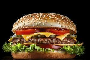 ai generiert Beste Hamburger immer. ai generiert foto