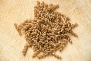 teff fusili Pasta foto