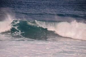 Wellen im Meer foto
