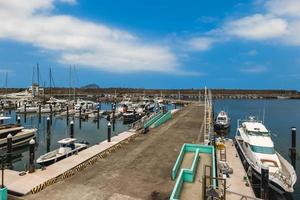 Pier des Fischereihafens von Badouzi foto