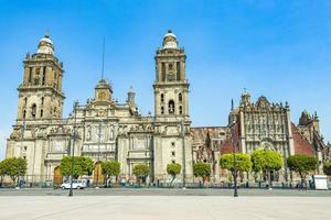 die Kathedrale von Mexiko-Stadt in Mexiko foto
