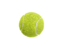 Tennis Ball isoliert ohne Schatten foto