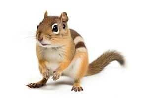 ai generiert süß Chipmunk Clip Art foto