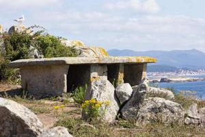 Insel Salvora in der Ria von Arosa foto