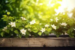 ai generiert Sommer- Natur Hintergrund. ai generiert foto