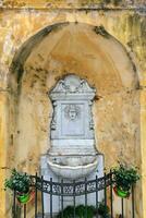 Meduse Brunnen über Luccoli - - Genua, Italien foto