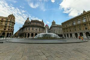 Piazza de Ferrari - - Genua, Italien foto