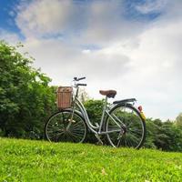 Fahrräder im Park foto