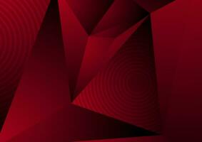 dunkel rot abstrakt Konzept polygonal Technik Hintergrund foto