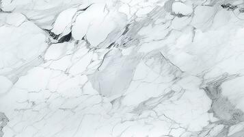 ai generiert Eleganz von Marmor mit ein minimalistisch und realistisch Bild von Weiß Marmor Textur. ai generiert foto