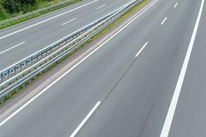 Nein der Verkehr auf das Autobahn foto