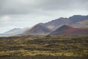 Bild von schön Natur von Island. foto