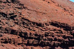 ein rot Felsen Formation foto