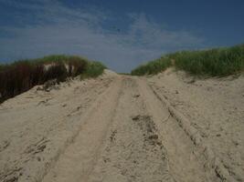 Insel Langeoog in Deutschland foto