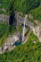 nohkalikai Stürze Aussicht Punkt, nohkalikai Straße, Cherrapunji, Meghalaya, Indien foto