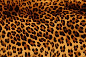 ai generiert Leopard Pelz Textur Hintergrund foto