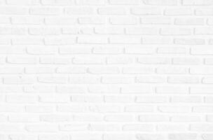 modern Weiß Jahrgang Backstein Mauer Textur zum Hintergrund retro Weiß gewaschen alt Backstein Mauer Oberfläche grungy schäbig Hintergrund verwittert Textur befleckt alt Stuck Licht grau und Farbe Weiß Backstein Mauer. foto