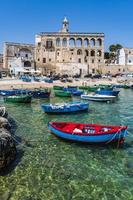 die bucht von san vito und ihre abtei, das meer von polignano a mare foto