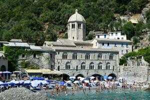 Abbazia di san fruttuoso - - Italien foto