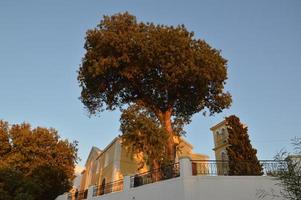 traditionelle architektur des theologos-dorfes auf der insel rhodos in griechenland foto