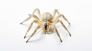 ai generiert Foto von Krabbe Spinne isoliert auf Weiß Hintergrund. generativ ai