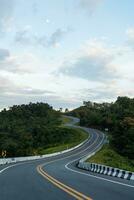 dritte Straße, nan Provinz, Thailand. ein ikonisch Tourist Attraktion Platz auf das Weg zu bo kluea Bezirk, Nan, Thailand. foto