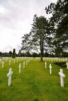 das amerikanisch Friedhof beim Normandie foto