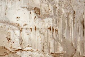 Makro-Mineralstein Topas auf weißem Hintergrund foto