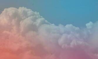 Himmel Hintergrund mit Pastell- Farbverläufe foto