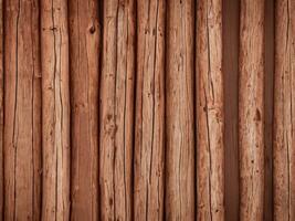 braun Holz Log Mauer Oberfläche Hintergrund Bild foto