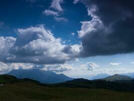 ein wolkig Himmel foto