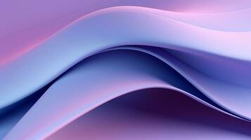 ai generiert ein lila abstrakt Hintergrund mit Kurven foto