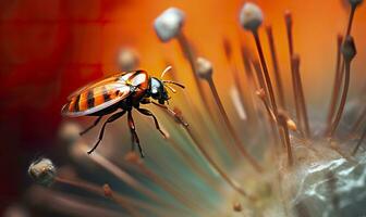 ai generiert Freiheit Makro Fotografie. ai generiert foto