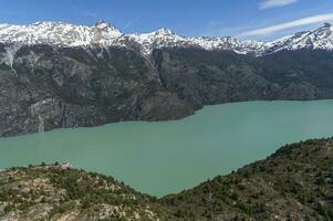 Lagune san Raffael National Park, Antenne Sicht, aysen Region, Patagonien, Chile foto