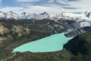 Lagune san Raffael National Park, Antenne Sicht, aysen Region, Patagonien, Chile foto