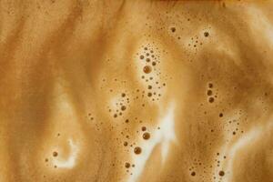 ai generiert Kaffee Schaum Textur. ai generiert foto