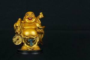 Buddha Statue, Lachen Buddha Statue zum Reichtum foto