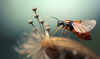 ai generiert Freiheit Makro Fotografie. ai generiert foto