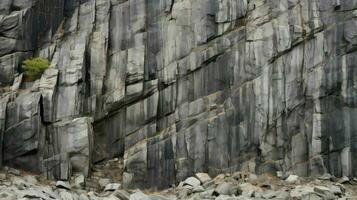 ai generiert Natur Granit Klippen Landschaft foto